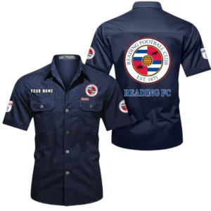 Reading Short Sleeved Shirt, Gift For Reading Fan EPL80052225387 - Dark Blue