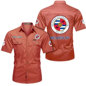 Reading Short Sleeved Shirt, Gift For Reading Fan EPL80052225387 - Red