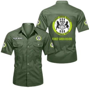 Forest Green Rovers Short Sleeved Shirt, Gift For Forest Green Rovers Fan EPL80052225388 - Army Green