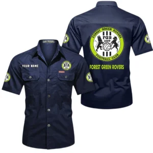 Forest Green Rovers Short Sleeved Shirt, Gift For Forest Green Rovers Fan EPL80052225388 - Dark Blue