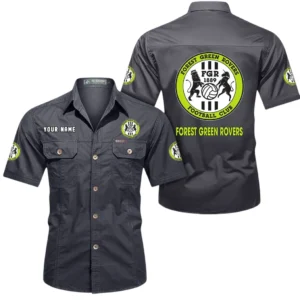 Forest Green Rovers Short Sleeved Shirt, Gift For Forest Green Rovers Fan EPL80052225388 - Gray