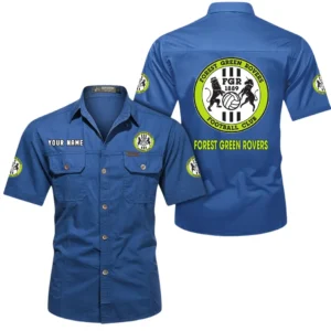Forest Green Rovers Short Sleeved Shirt, Gift For Forest Green Rovers Fan EPL80052225388 - Cowboy Blue