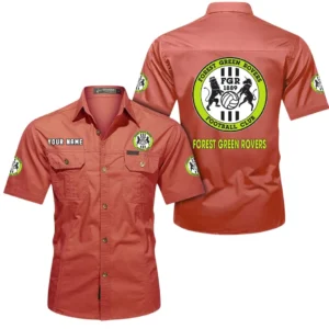 Forest Green Rovers Short Sleeved Shirt, Gift For Forest Green Rovers Fan EPL80052225388 - Red
