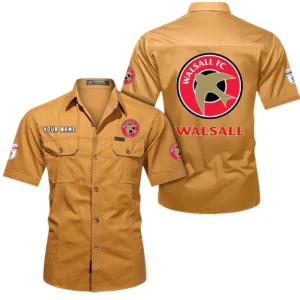 Walsall Short Sleeved Shirt, Gift For Walsall Fan EPL80052225390 - Turmeric