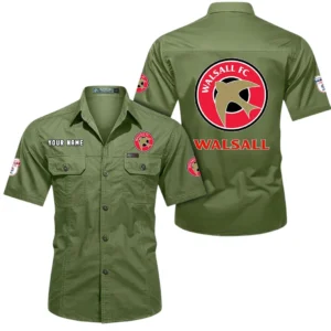 Walsall Short Sleeved Shirt, Gift For Walsall Fan EPL80052225390 - Fruit Green