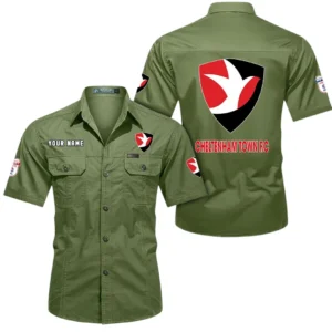 Cheltenham Town Short Sleeved Shirt, Gift For Cheltenham Town Fan EPL80052225391 - Fruit Green