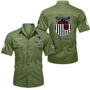 Grimsby Town Short Sleeved Shirt, Gift For Grimsby Town Fan EPL80052225396 - Fruit Green