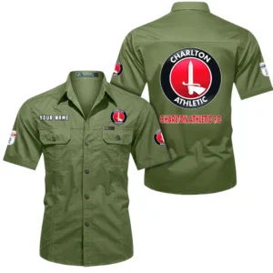 Charlton Athletic Short Sleeved Shirt, Gift For Charlton Athletic Fan EPL80052225397 - Fruit Green