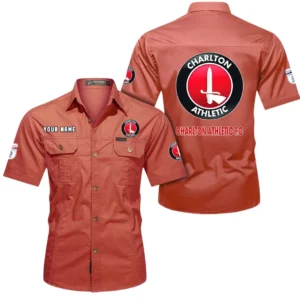 Charlton Athletic Short Sleeved Shirt, Gift For Charlton Athletic Fan EPL80052225397 - Red