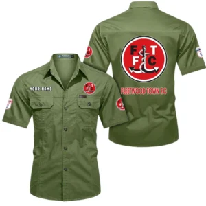 Fleetwood Town Short Sleeved Shirt, Gift For Fleetwood Town Fan EPL80052225398 - Fruit Green