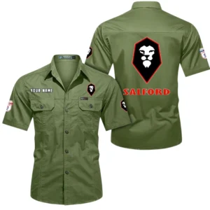 Salford City Short Sleeved Shirt, Gift For Salford City Fan EPL80052225399 - Fruit Green
