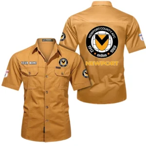 Newport County Short Sleeved Shirt, Gift For Newport County Fan EPL80052225403 - Turmeric