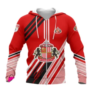 Sunderland Zipper Hoodie Premier League 25-26 EPL89052725781