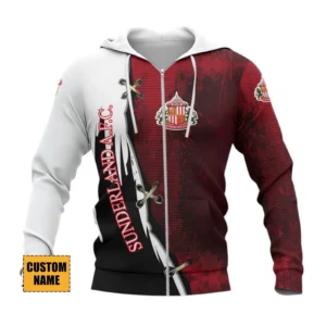 Sunderland Zipper Hoodie Premier League 25-26 EPL89052725787