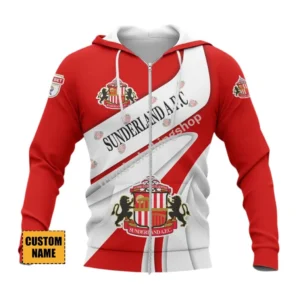 Sunderland Zipper Hoodie Premier League 25-26 EPL89052725788