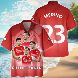 Mikel Merino Hawaiian shirt Premier League 2025 gift for fan Mikel Merino HVN1003MM05122025HAW