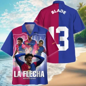 Alejandro Balde Hawaiian Shirt Laliga 2025 For Fan Alejandro Balde HVN1009AB05152025HAW