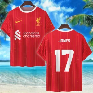 Curtis Jones T-Shirt Premier League 2025 For Fan Curtis Jones HVN1010CJ05162025