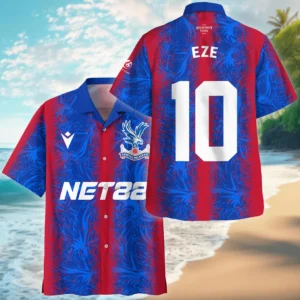 Eberechi Eze Hawaiian  Shirt Crystal Palace FA Cup 2025 For Fan Eberechi Eze HVN1010FAEE052025