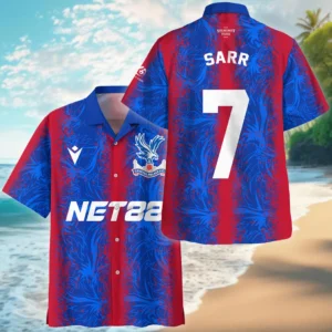 Ismaila Sarr Hawaiian  Shirt Crystal Palace FA Cup 2025 For Fan Ismaila Sarr HVN1010FAIS052025