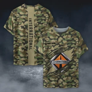 International T-Shirt Style Camo Oversized, All over print Shirt CAR210040825709