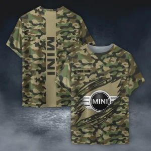 Mini T-Shirt Style Camo Oversized, All over print Shirt CAR210040825723