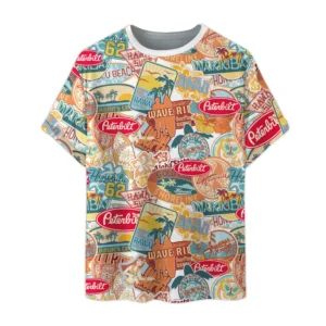Peterbilt Vintage T-Shirt For Men, All Over Print Shirt For Peterbilt Fan CAR202031225374