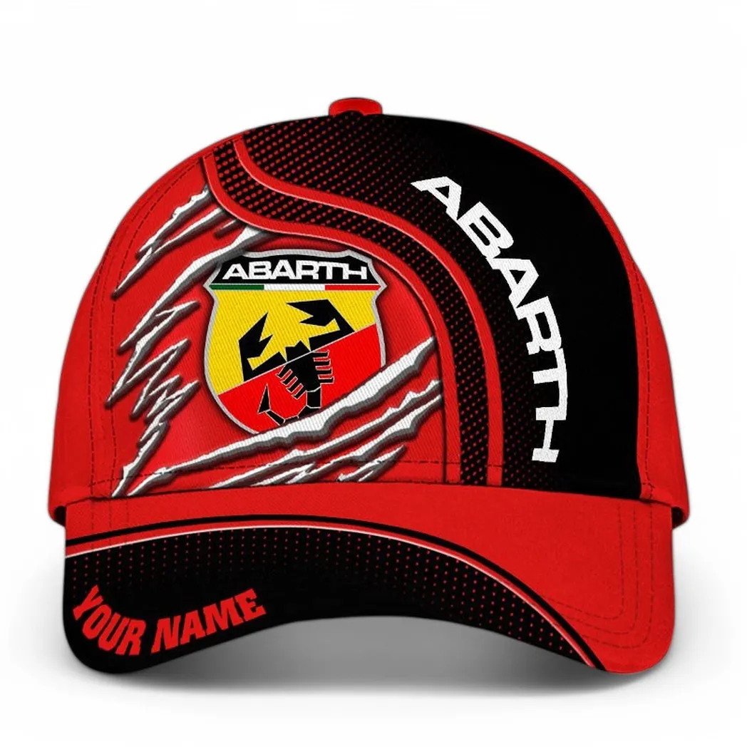 Abarth Classic Cap, Gift For Abarth Lovers, Gift For Him, Husband, Boyfriend CAR50021825000 - Black