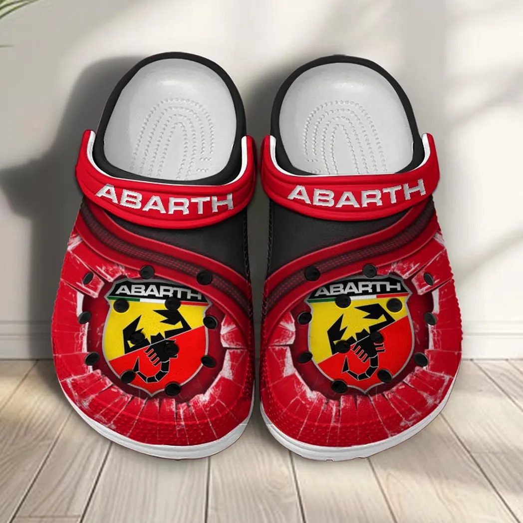 abarth crocs clogs men women gift for abarth fan car188032025171 red amf5h