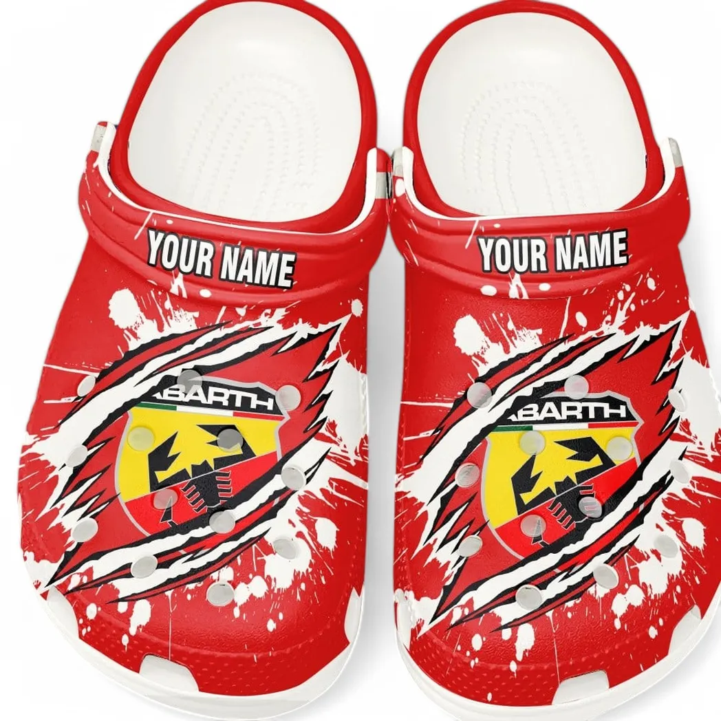 abarth crocs gift for abarth lovers gift for him husband boyfriend car5602192500 white plqrf
