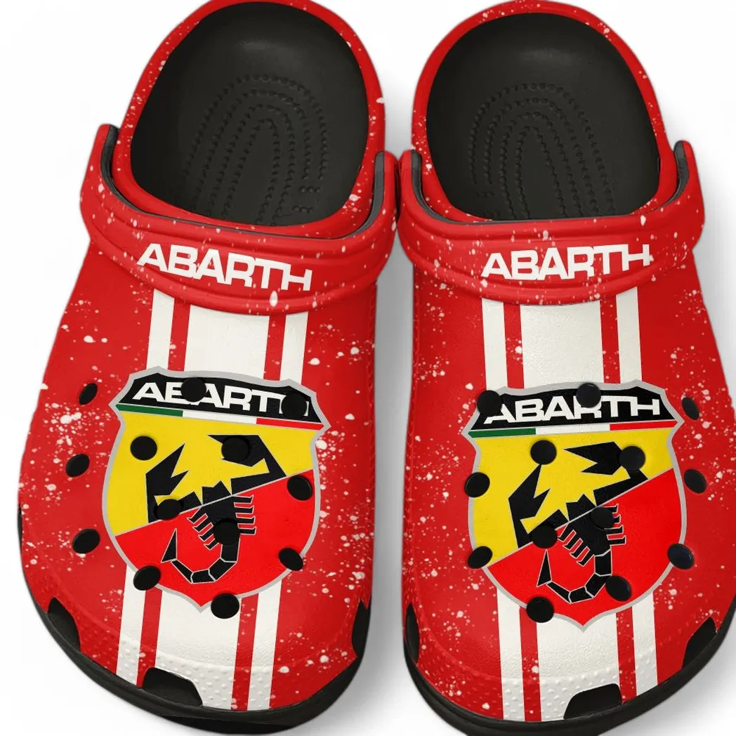 abarth crocs gift for abarth lovers gift for him husband boyfriend car62022025127 black phj6a