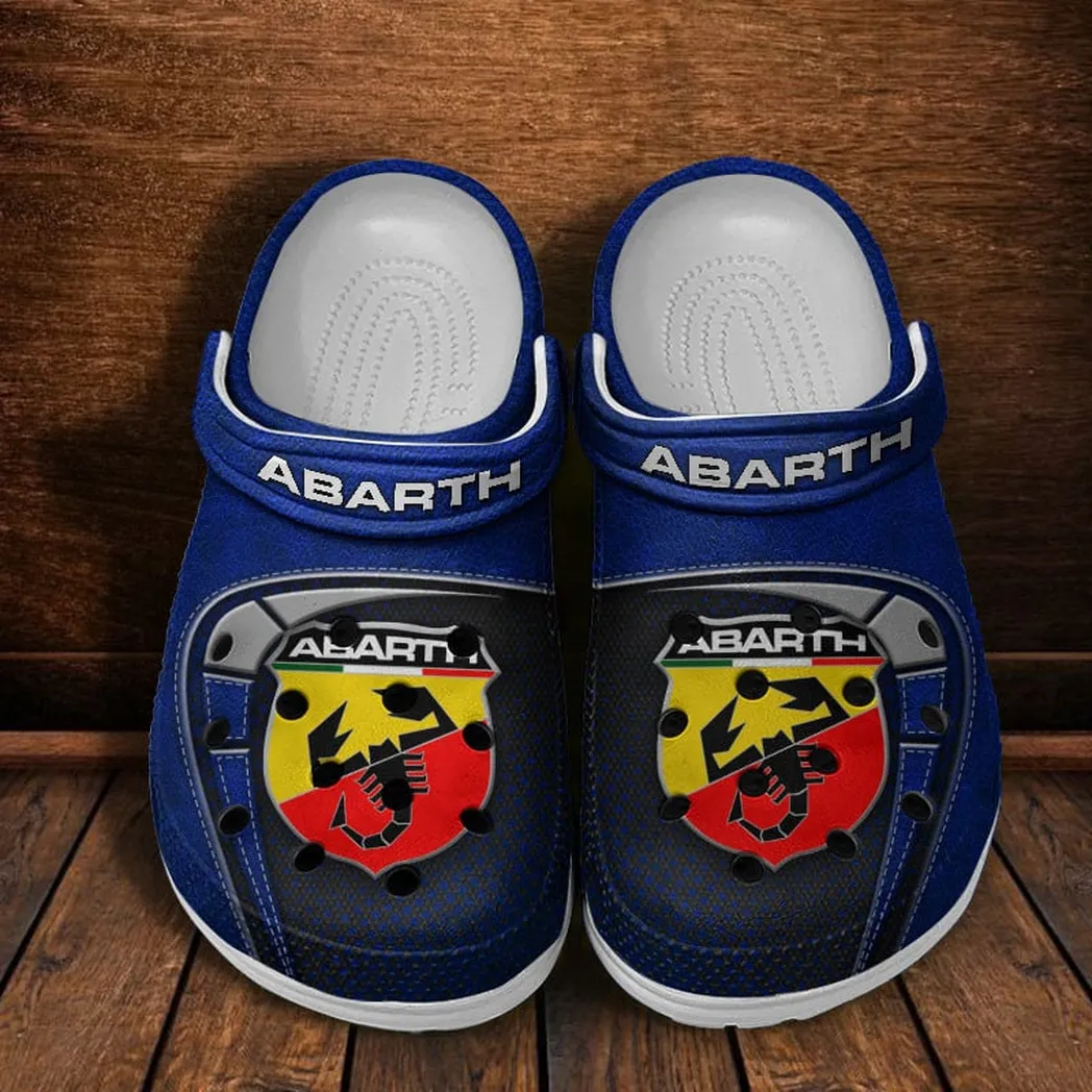 abarth crocs sandals for men women gift for abarth fan car177031425575 blue sh05o