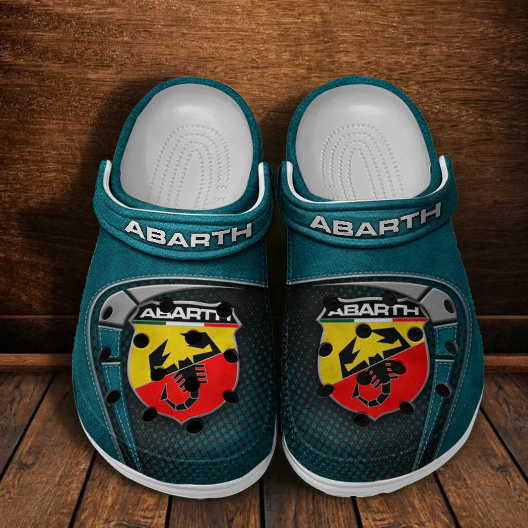 abarth crocs sandals for men women gift for abarth fan car177031425575 cyan qsyns