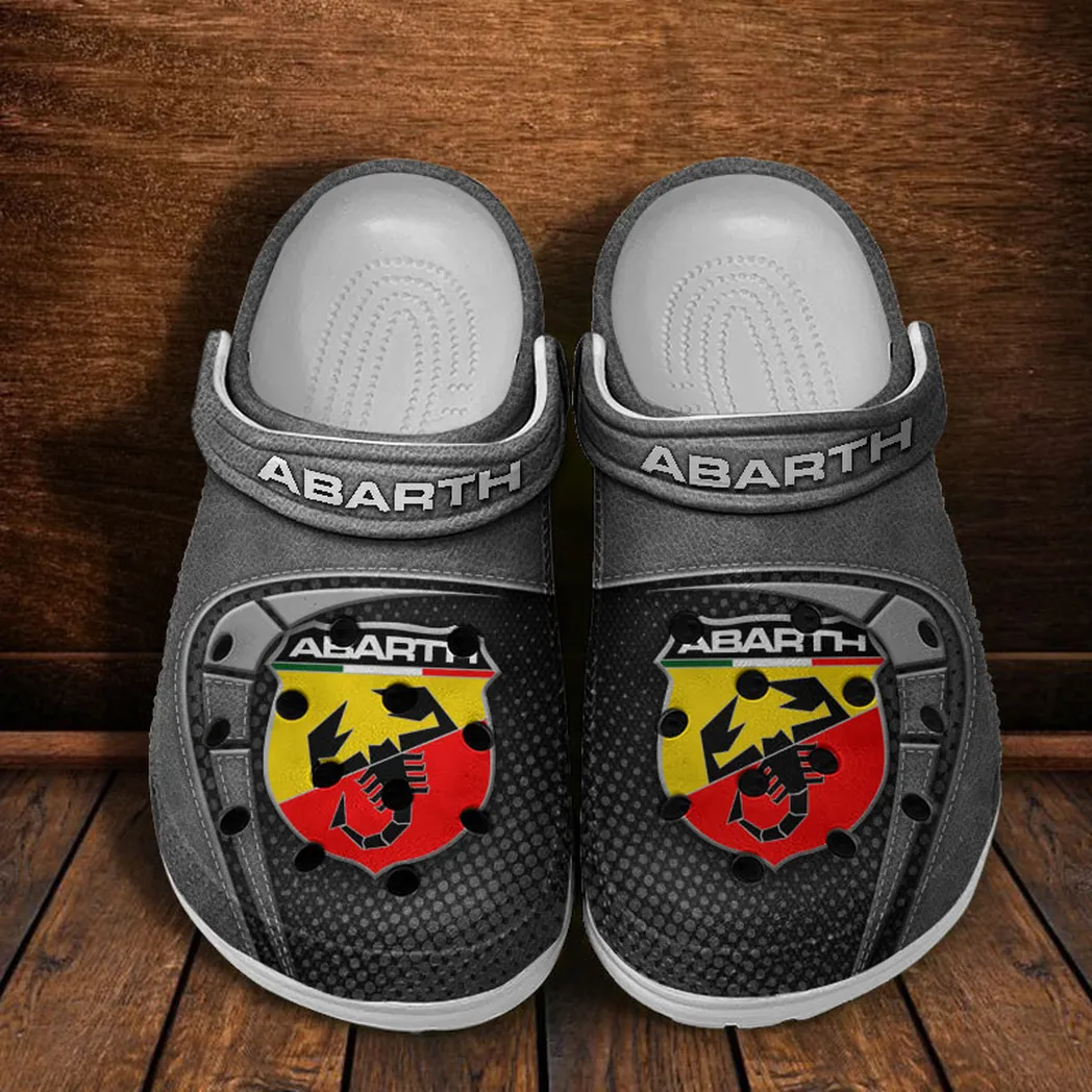 abarth crocs sandals for men women gift for abarth fan car177031425575 gray ewysq
