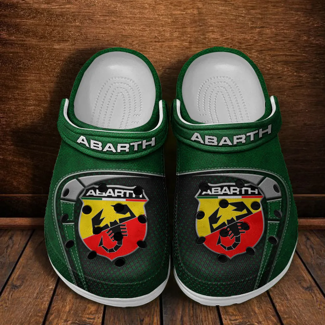 abarth crocs sandals for men women gift for abarth fan car177031425575 green 1yjlp