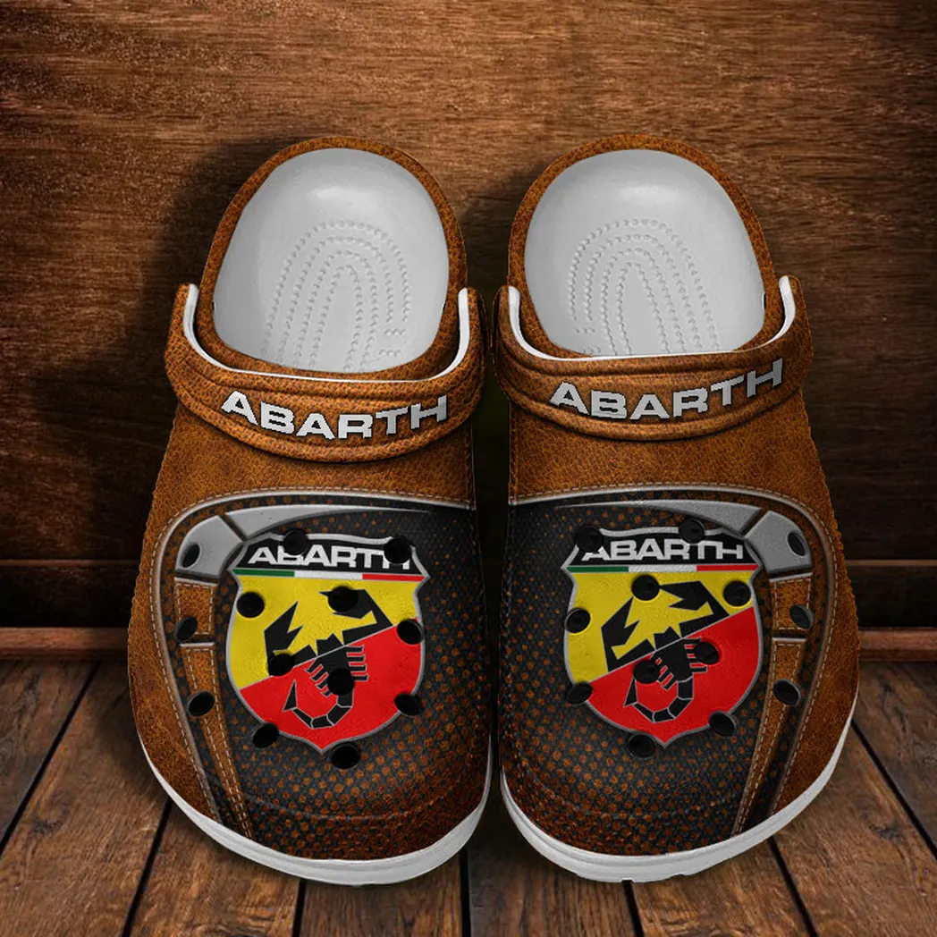 abarth crocs sandals for men women gift for abarth fan car177031425575 orange hoi5e