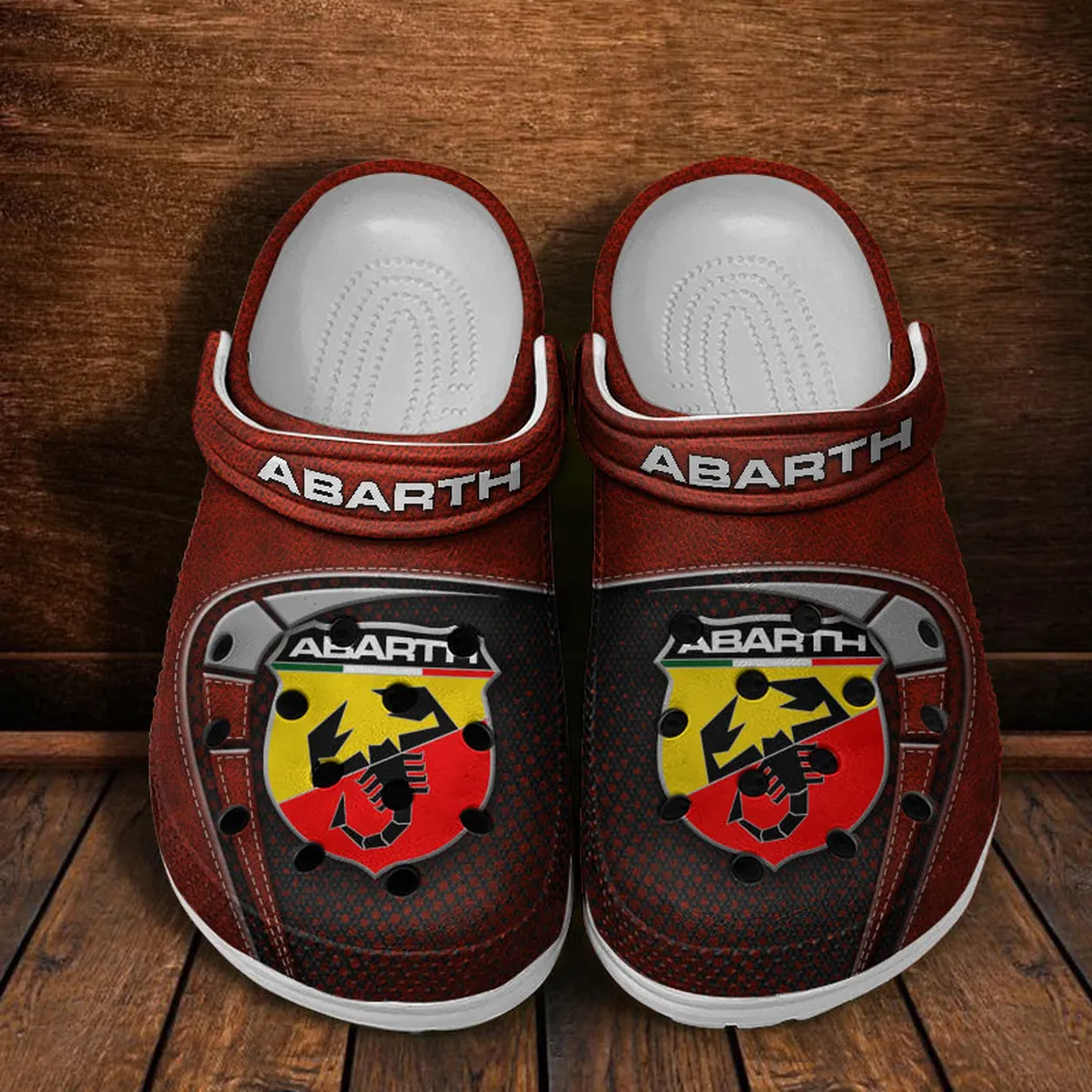 abarth crocs sandals for men women gift for abarth fan car177031425575 red 0mntp