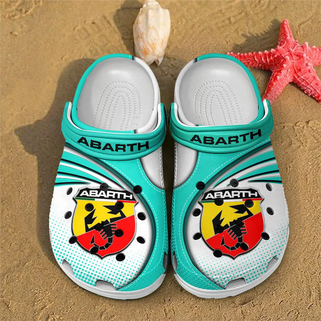 abarth crocs sandals for men women gift for abarth fan car181031525703 cyan 9io5l