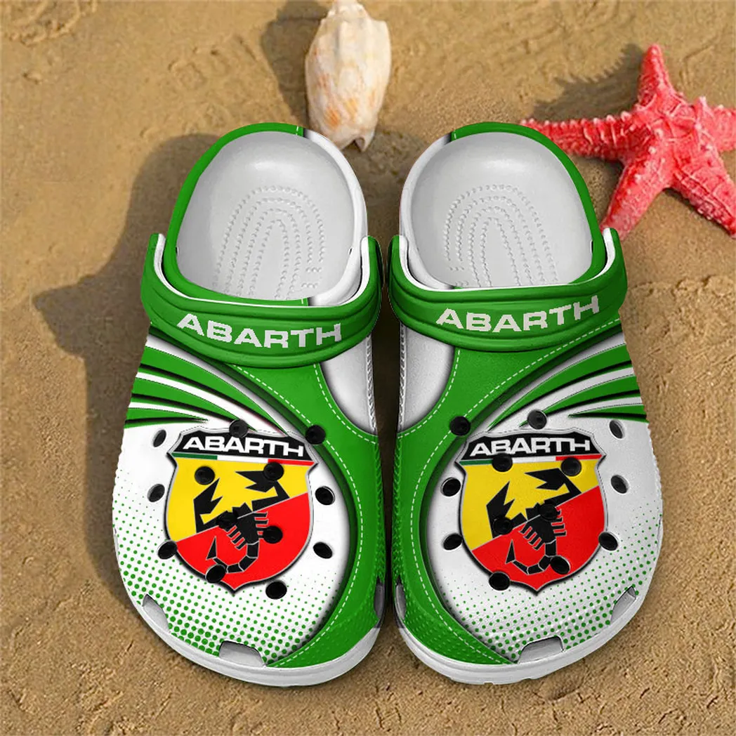 abarth crocs sandals for men women gift for abarth fan car181031525703 green ca1ig