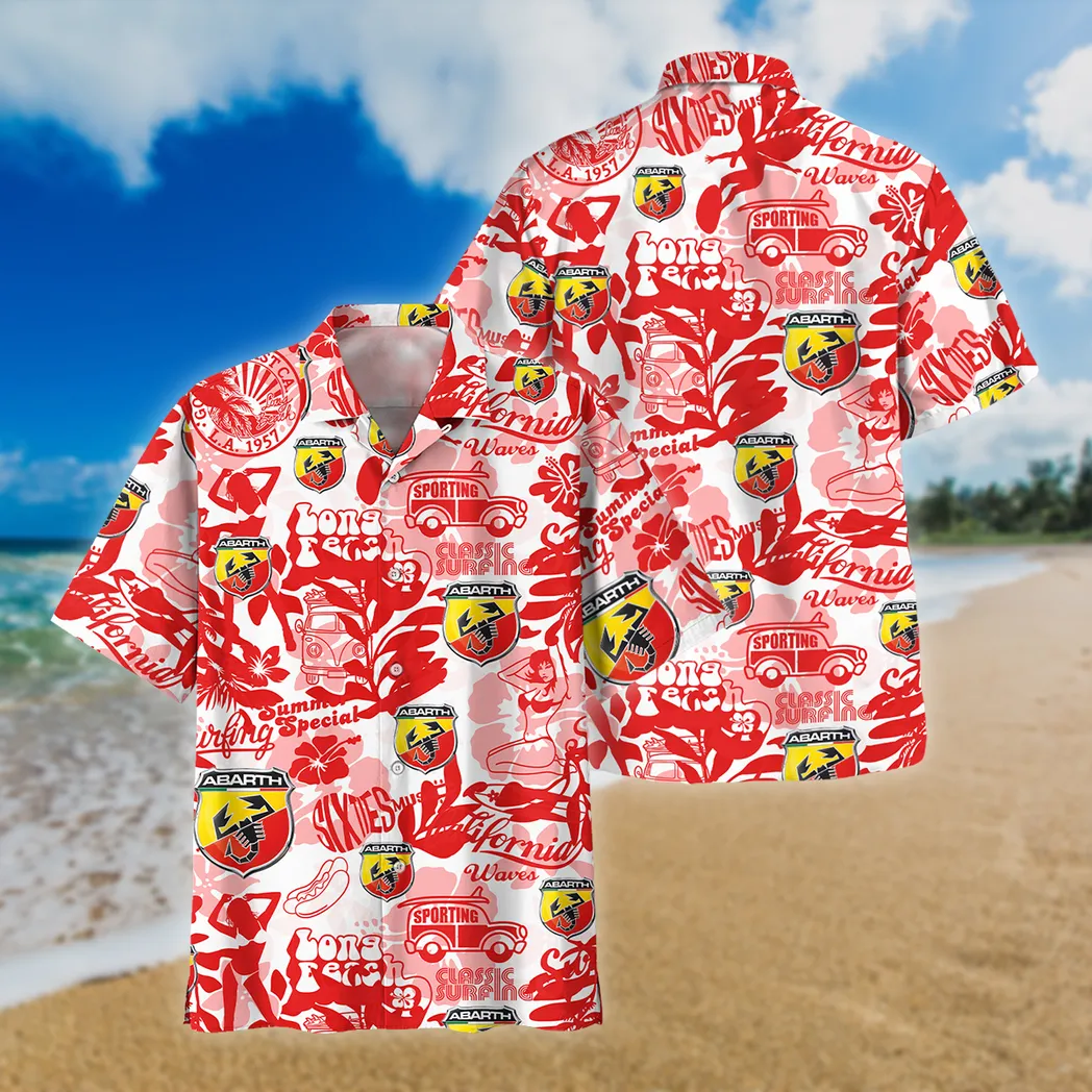 Abarth Hawaiian Shirt For Men, Gift For Abarth Lovers CAR201030725555
