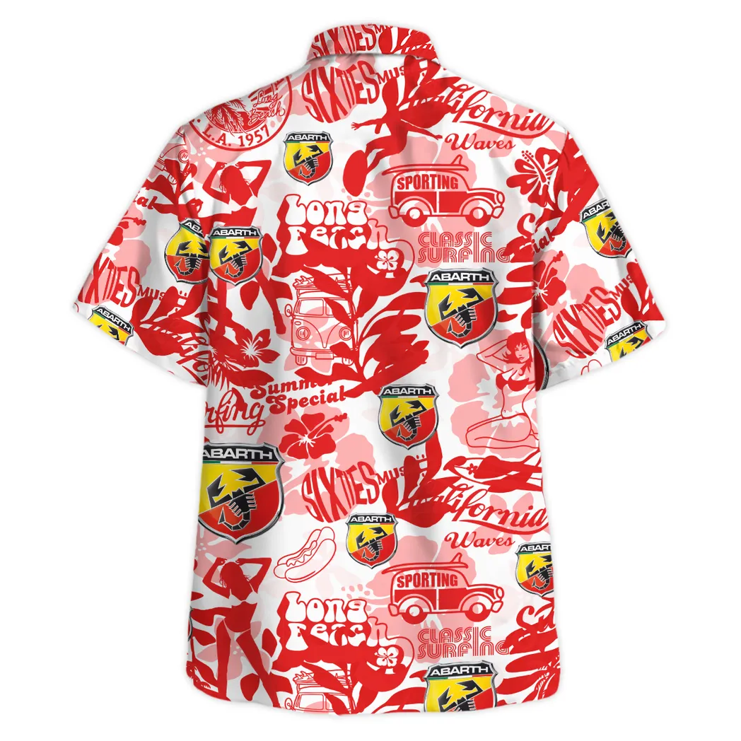 abarth hawaiian shirt for men gift for abarth lovers car201030725555