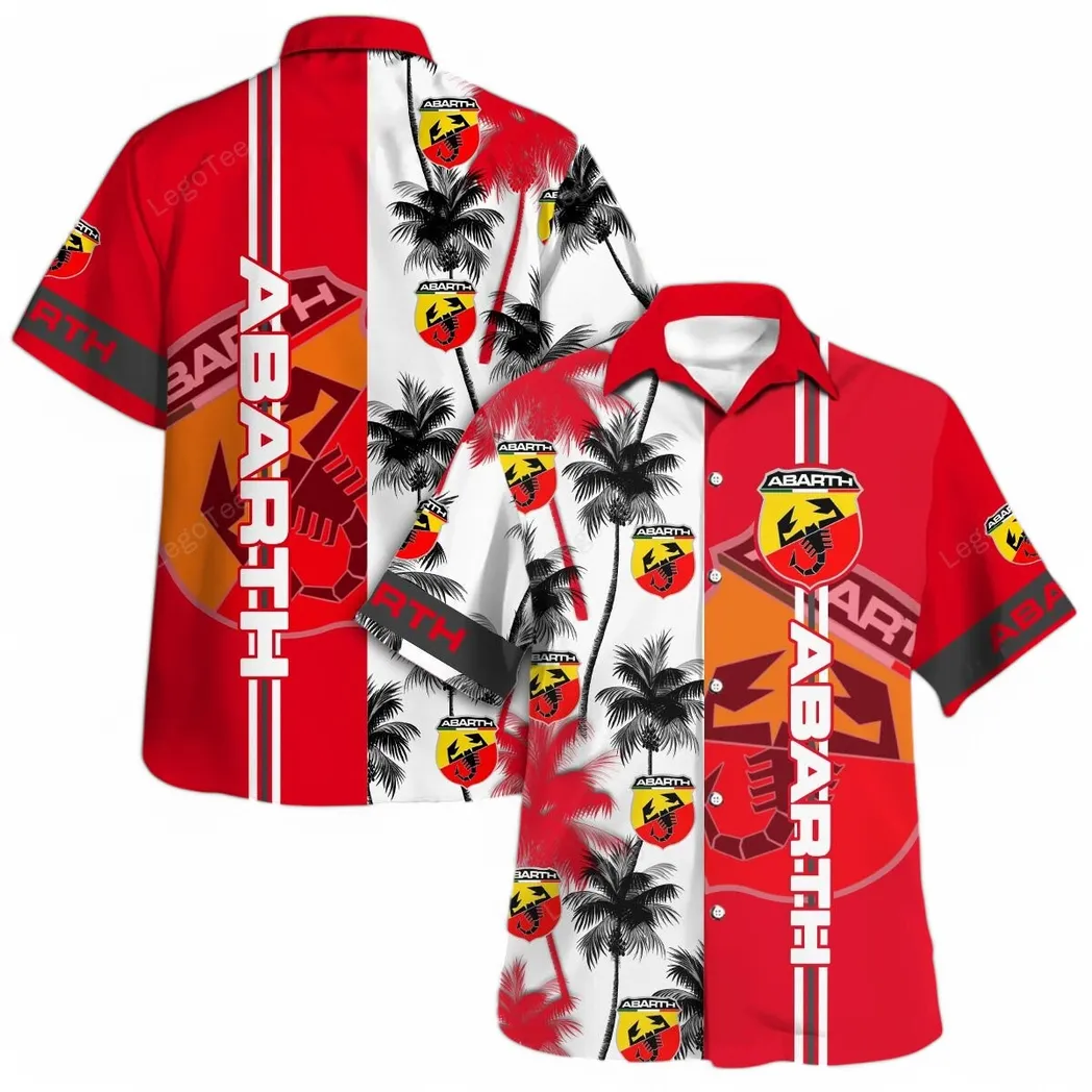 abarth hawaiian shirt for men gift for abarth lovers gift for him husband boyfriend car143021125073 btbt9
