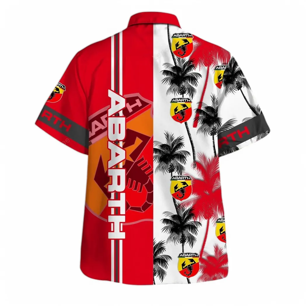 abarth hawaiian shirt for men gift for abarth lovers gift for him husband boyfriend car143021125073 yaln3