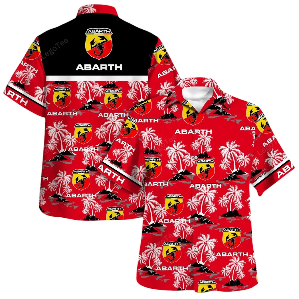 abarth hawaiian shirt set for men gift for abarth lovers gift for him husband boyfriend car144021125517 1 usg3s