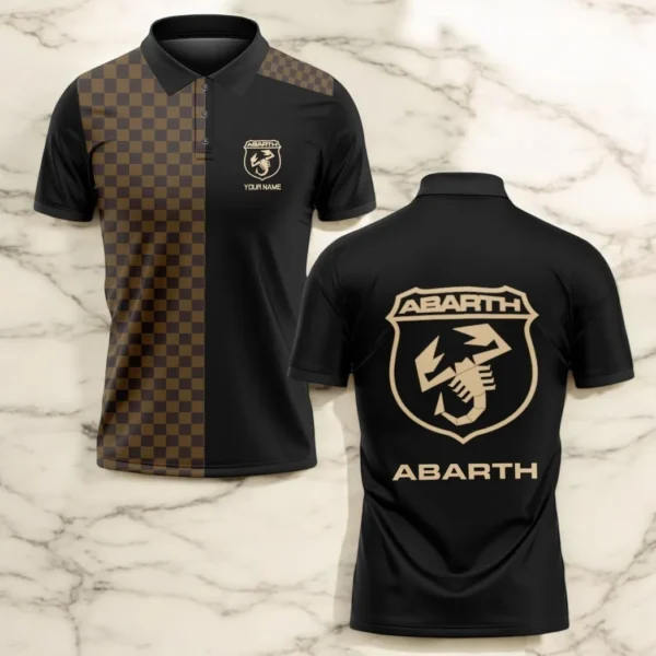 abarth polo shirt lv style gift for abarth lovers car176022525921