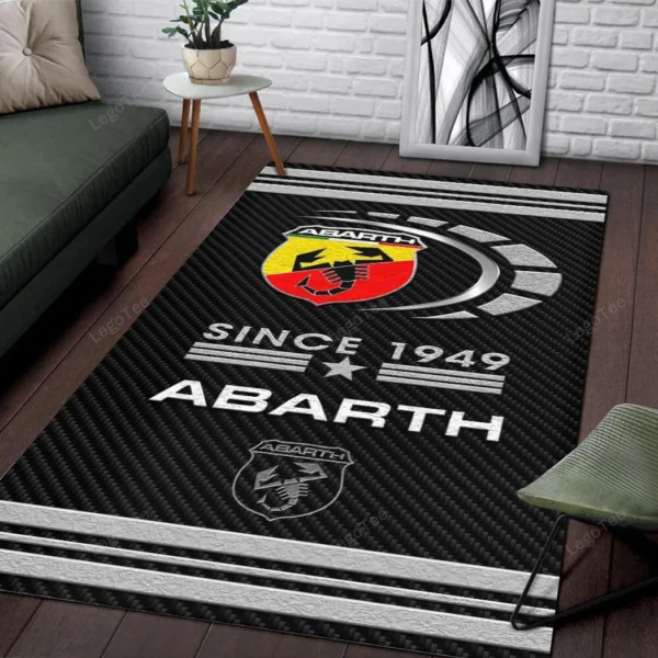 abarth rug gift for abarth lovers gift for him husband boyfriend car125021325629 oubdn