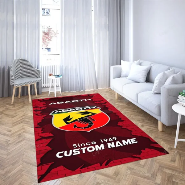 abarth rug gift for abarth lovers gift for him husband boyfriend car133021225712 kqszg