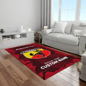 Abarth Rug, All Over Print Carpet For Abarth Lovers CAR133021225712