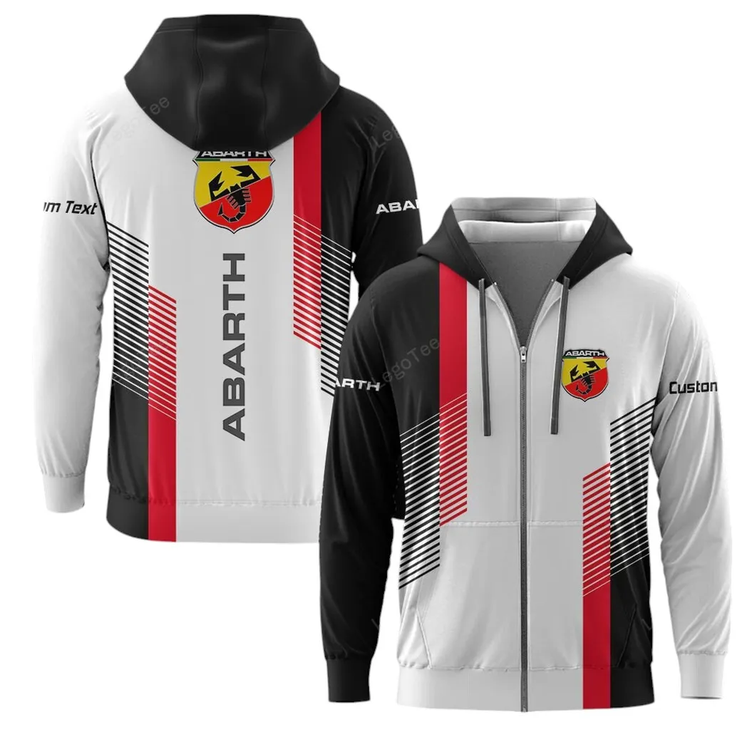 Abarth Zipper Hoodie, Gift For Abarth Lovers, Gift For Him, Husband, Boyfriend CAR10703122501