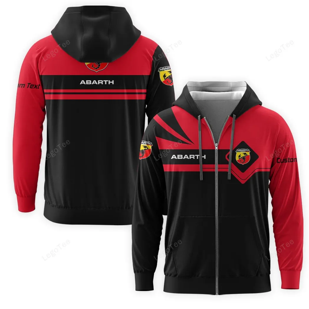 abarth zipper hoodie gift for abarth lovers gift for him husband boyfriend car9803032500 bsm4e